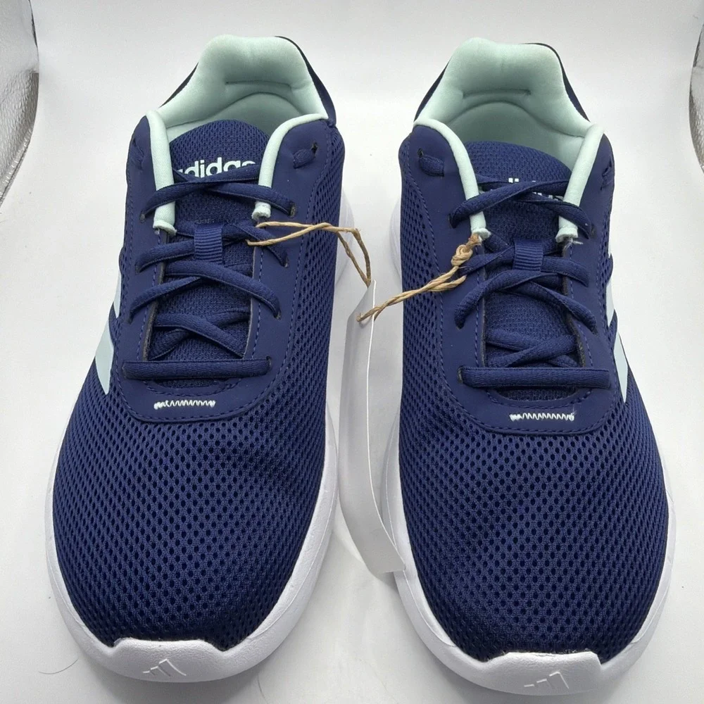 ADIDAS Women's Cloudfoam Pure Running Shoes Size 6 Blue, White & Green. New‎